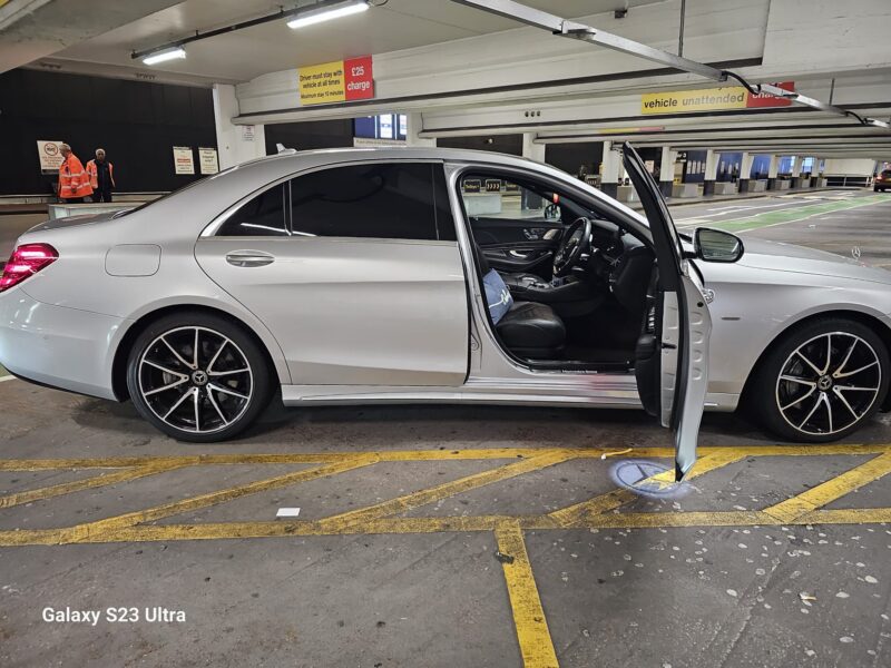Silver Mercedes UK, Safe Travels VIP Chauffeur Services