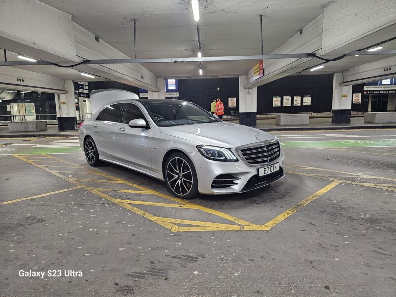 Silver Mercedes UK, Safe Travels VIP Chauffeur Services