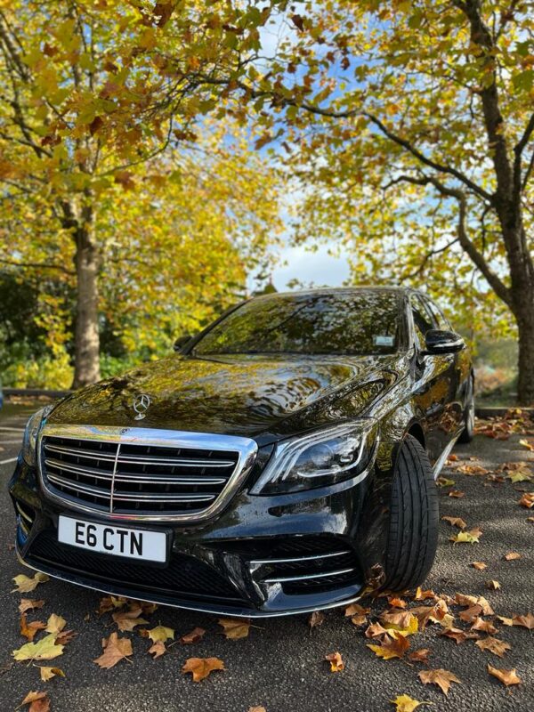 Safe Travels VIP Luxury Black Mercedes Benz