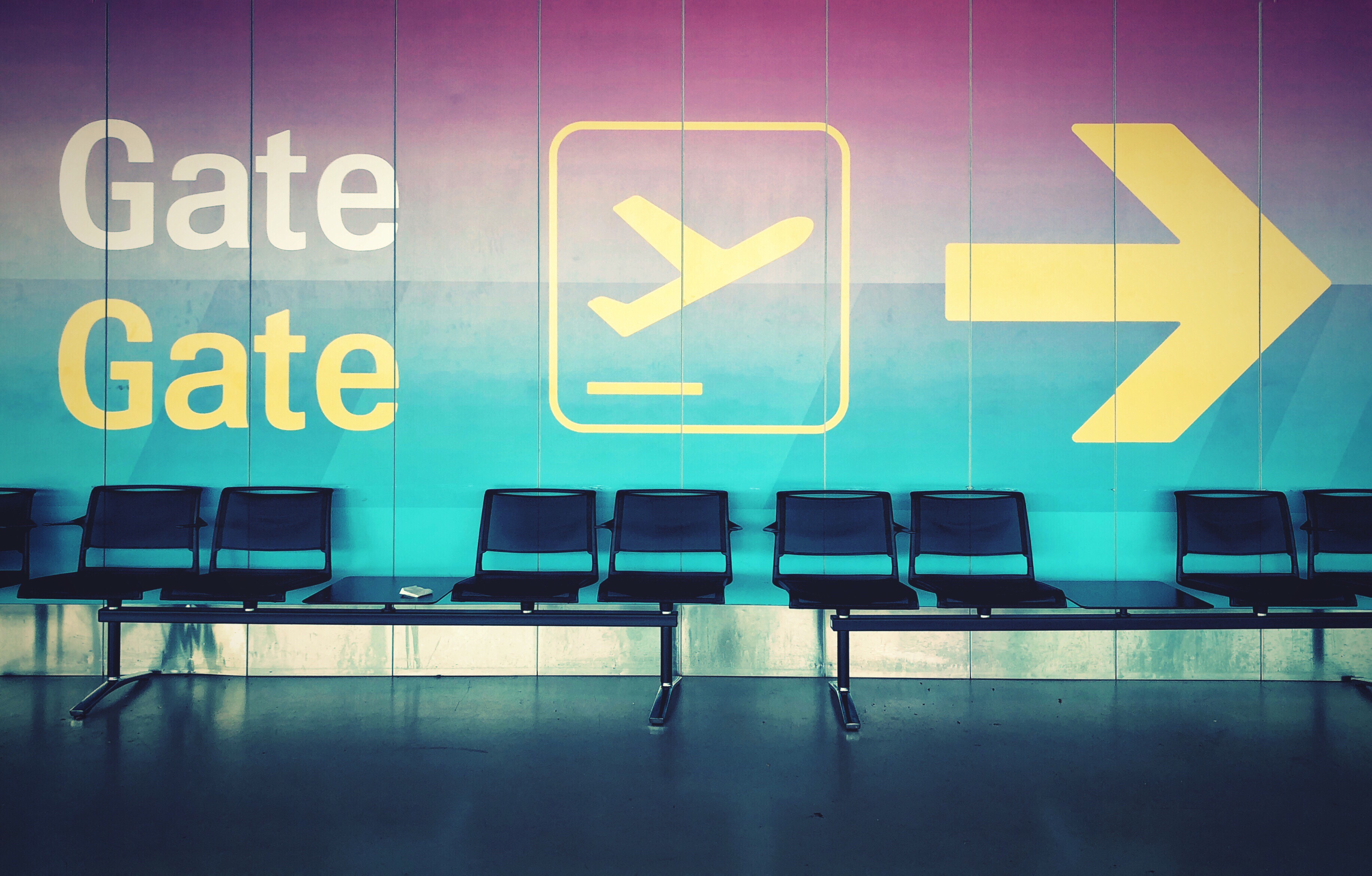 At the Gate Gatwick Airport - Safe Travels VIP